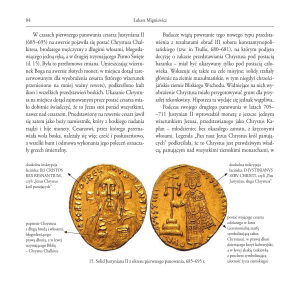 64 W czasach pierwszego panowania cesarza Justyniana II (685