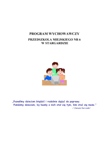 program wychowawczy prywatnego przedszkola