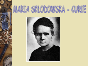Maria Skłodowska
