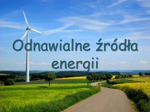 Odnawialne *ród*a energii