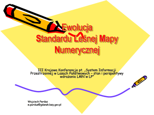 Standardu Leśnej Mapy Numerycznej