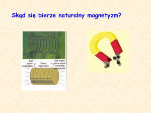 Skąd się bierze naturalny magnetyzm?