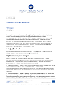Cimalgex - European Medicines Agency