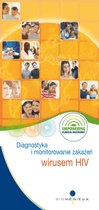 wirusem HIV - bioMérieux Polska Sp. z oo