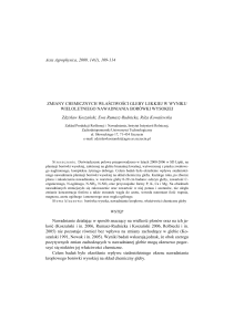 Acta Agrophysica, 2009, 14(1), 109