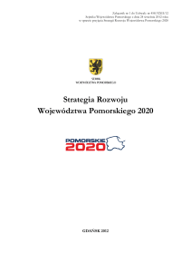 Strategii Rozwoju Województwa Pomorskiego 2020