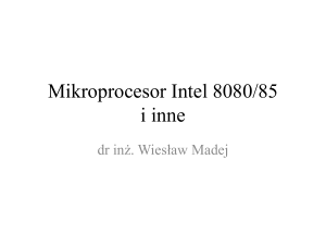 Mikroprocesor Intel 8080/85