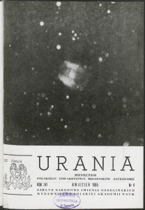 mLVI - Urania - Postępy Astronomii
