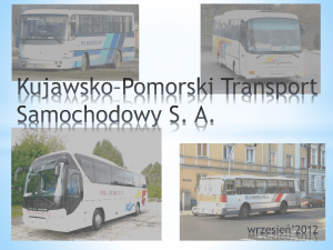 Kujawsko * Pomorski Transport Samochodowy SA