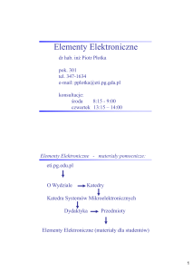 Elementy Elektroniczne
