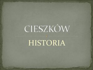 CIESZKÓW - Historia - Edukacja Barycz