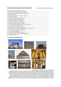 sprawdź swoją wiedzę o starożytnym egipcie: 1. 2