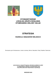 Strategia Stobrawski Zielony Szlak