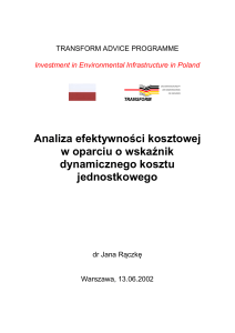 Dr Jan Rączka - Narodowy Fundusz Ochrony Środowiska i