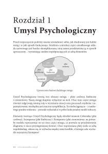 Rozdział 1 Umysł Psychologiczny