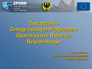 Bez tytułu slajdu - Urząd Marszałkowski Województwa Dolnośląskiego