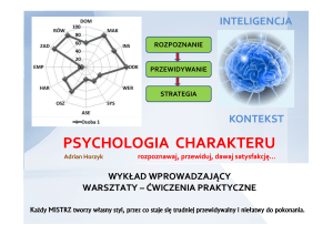 psychologia charakteru