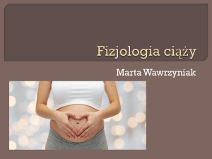 Fizjologia ciąży