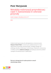 Studia Ecologiae et Bioethicae-r2012-t10-n3-s55-77
