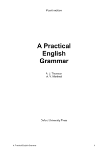 oxford university press - a practical english grammar