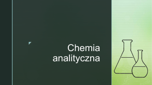 1.chemia analitycza