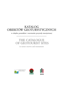 Katalog Obiekow Geoturystycznych 2012