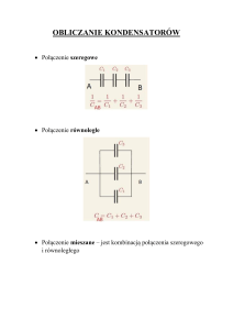 3 Obliczanie kondensatorów