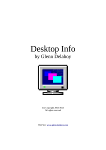 Desktop Info Manual: Configuration, Usage, and Performance Metrics