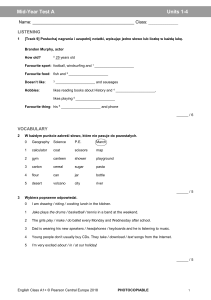 EC A1P - Mid-Year Test A